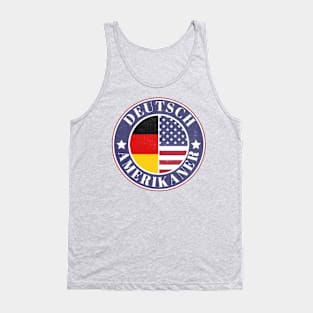 Deutch-Amerikaner - German American Badge - Germany Flag Tank Top